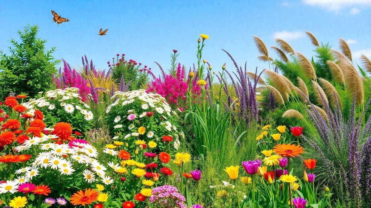 How to make a garden blooming all year round