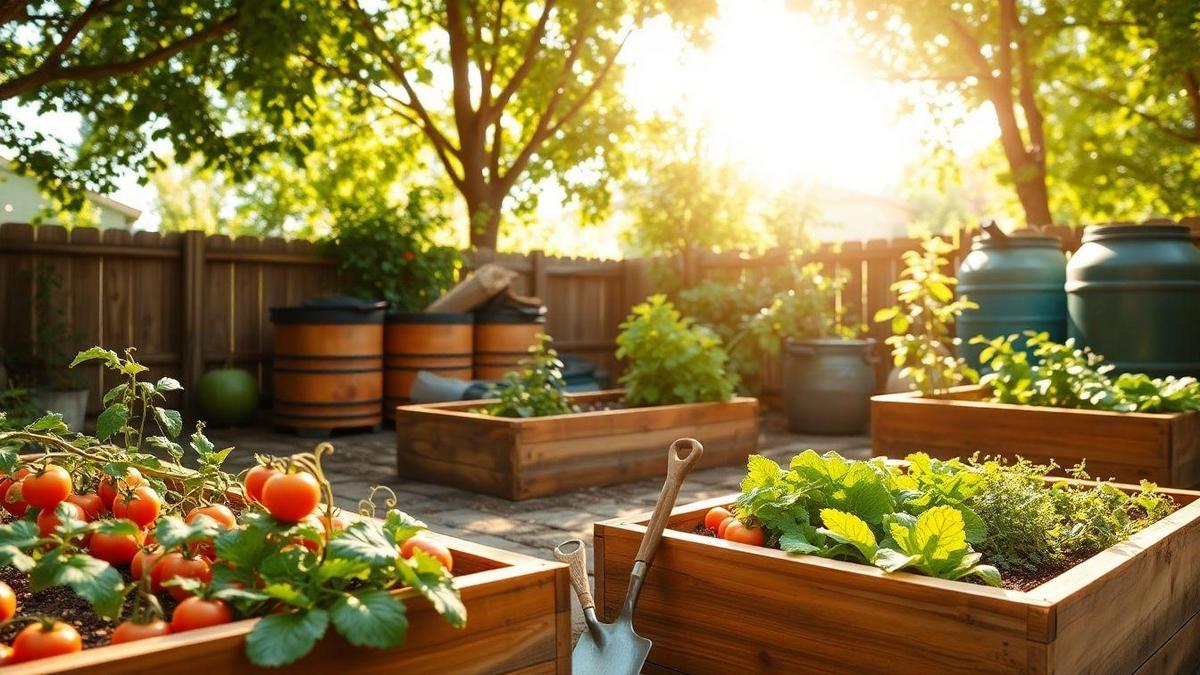 How to make a sustainable vegetable garden at home