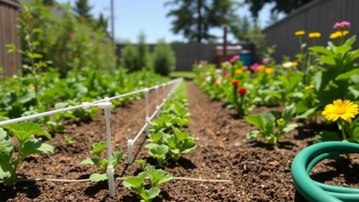 How to set up a simple drip irrigation system