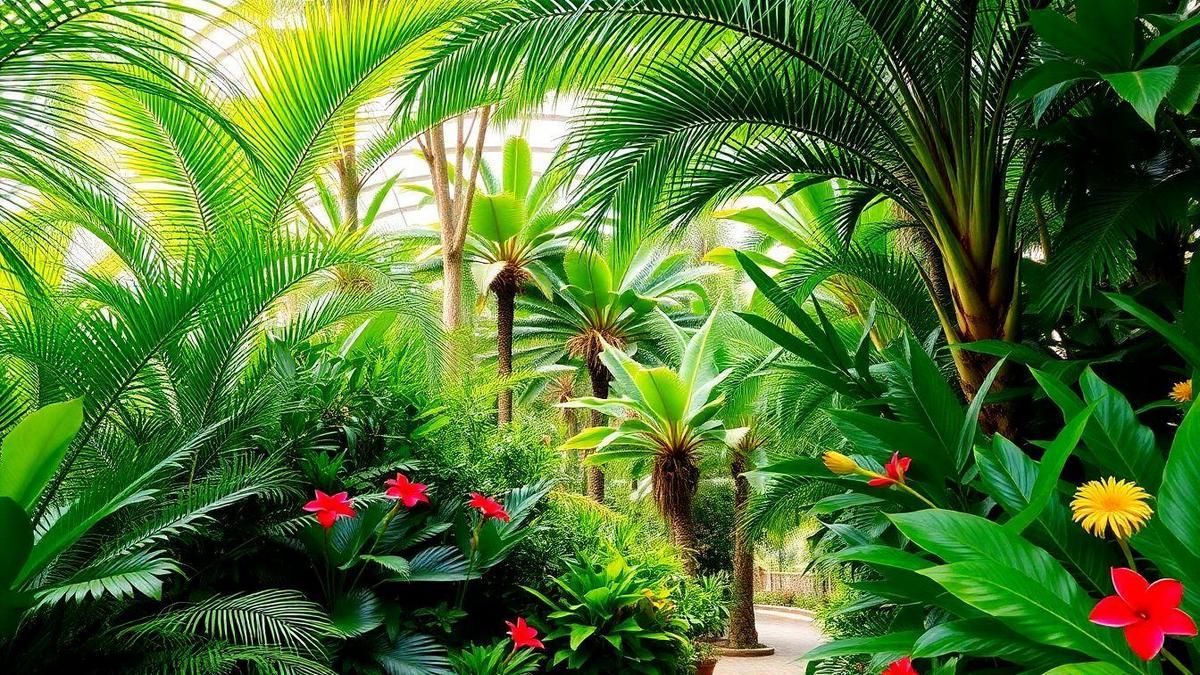 How to set up a tropical garden with lush foliage