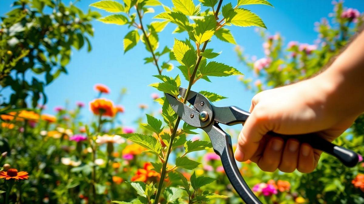 How to use pruning shears correctly