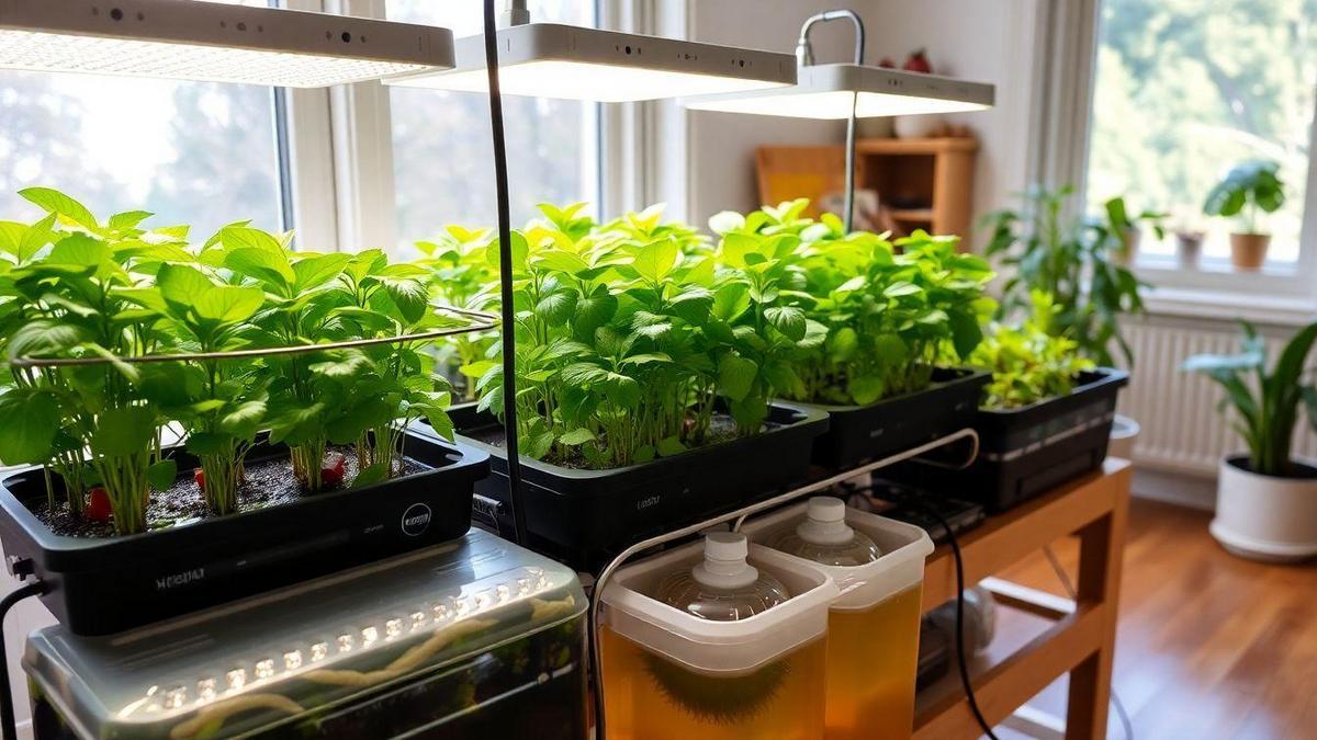 Initial cost to set up hydroponic garden