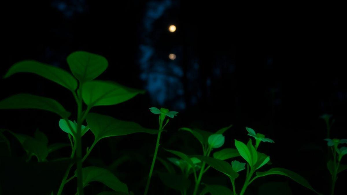 Meet the plant that glows in the dark